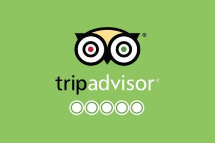 Trip Advisor 5 Star at Murphy Browns Restaurant Belfast