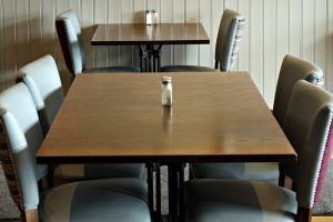 Seating at Murphy Browns Restaurant Belfast